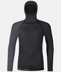 ORTOVOX Baselayer^120 COMP LIGHT HOODY M blackraven