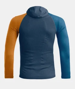 ORTOVOX Baselayer^120 COMP LIGHT HOODY M petrolblue