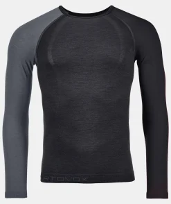 ORTOVOX Baselayer^120 COMP LIGHT LONG SLEEVE M blackraven