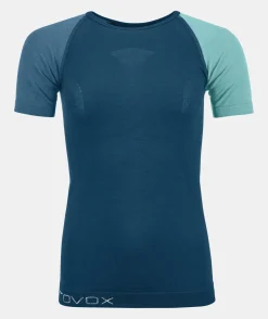 ORTOVOX Baselayer^120 COMP LIGHT SHORT SLEEVE W petrolblue