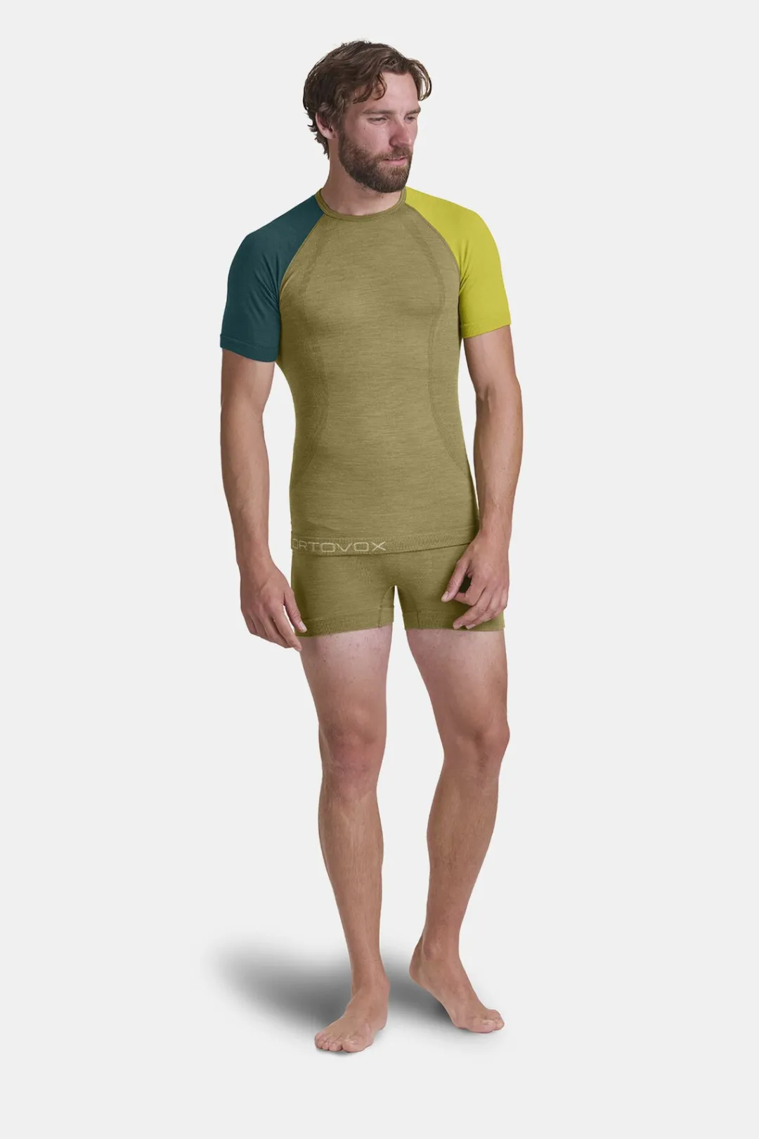 ORTOVOX Baselayer^120 COMP LIGHT SHORT SLEEVE M petrolblue