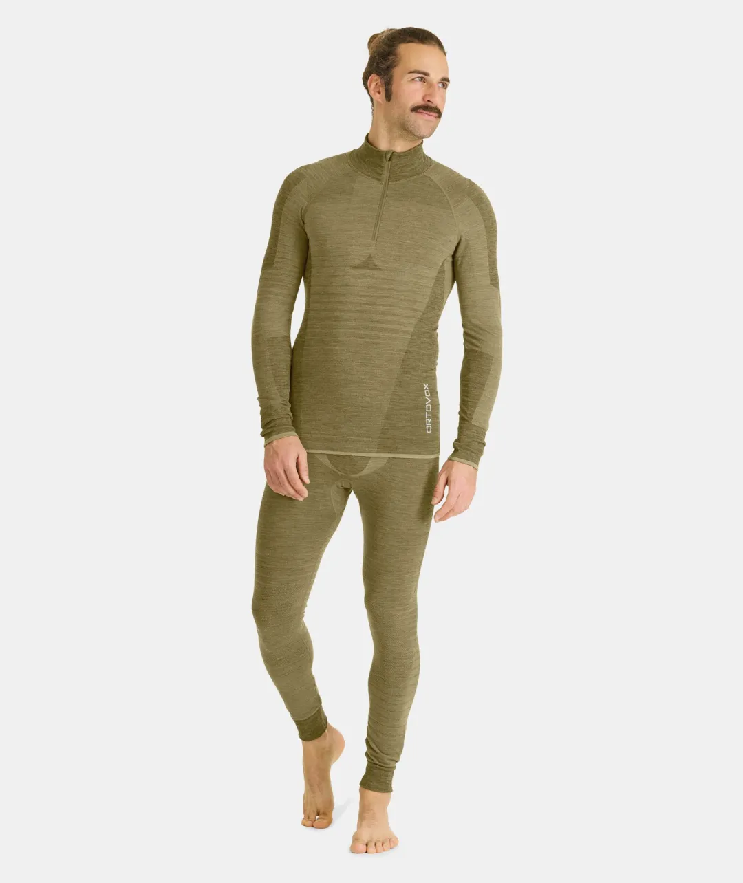 ORTOVOX Baselayer^230 COMPETITION ZIP NECK M wildherbs