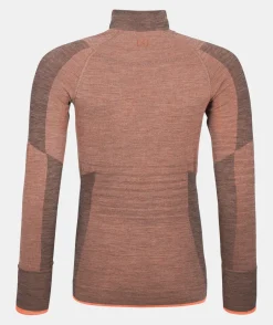 ORTOVOX Baselayer^230 COMPETITION ZIP NECK W bloom