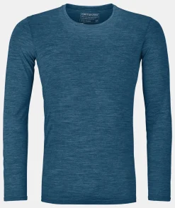 ORTOVOX T-Shirts & Longsleeves^150 COOL CLEAN LS M petrolblueblend