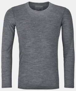 ORTOVOX T-Shirts & Longsleeves^150 COOL CLEAN LS M blacksteelblend