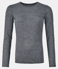 ORTOVOX T-Shirts & Longsleeves^150 COOL CLEAN LS W blacksteelblend