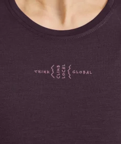 ORTOVOX T-Shirts & Longsleeves^150 COOL CLIMB LOCAL TS W darkwildberry