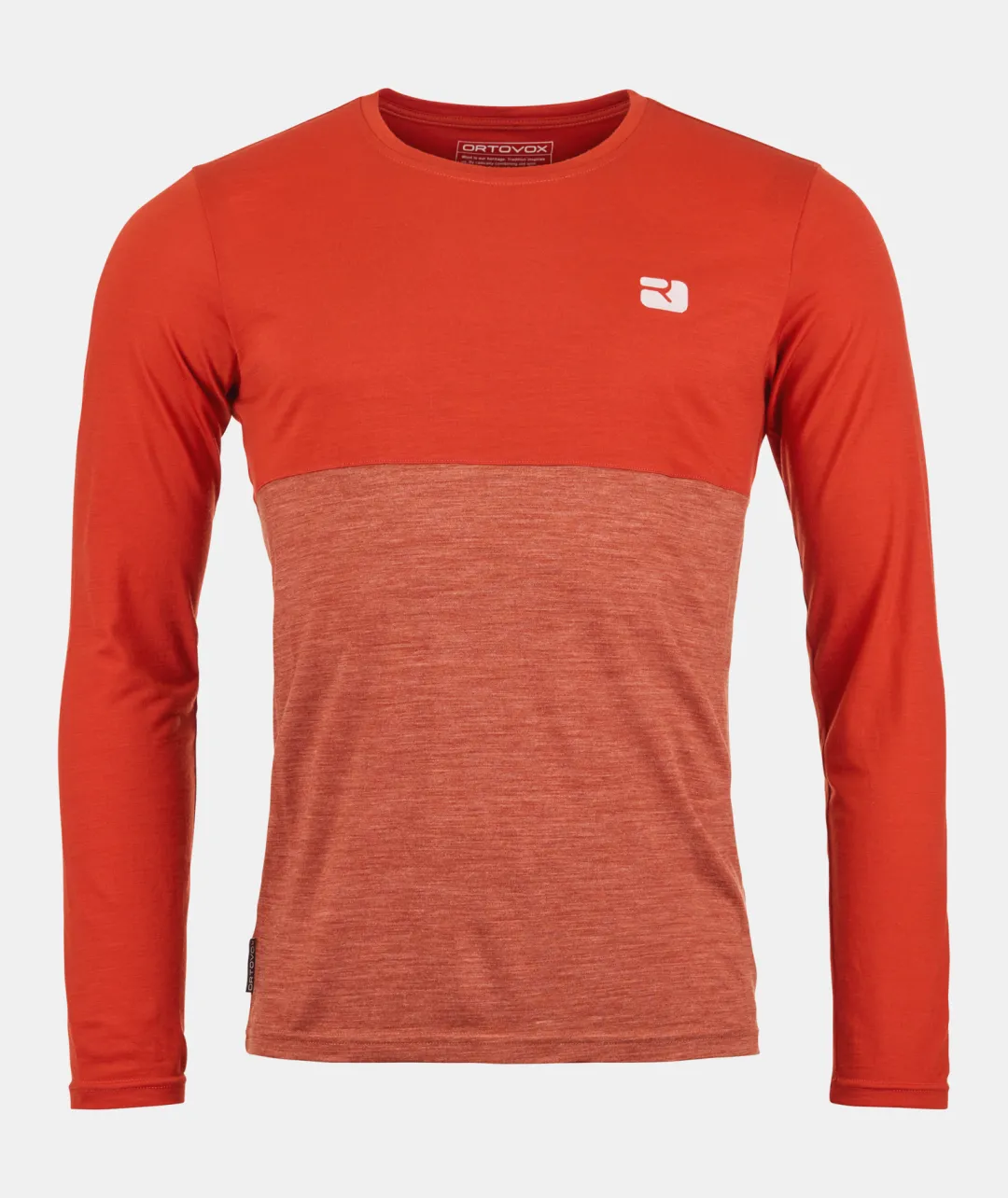 ORTOVOX T-Shirts & Longsleeves^150 COOL LOGO LS M cengiarossa