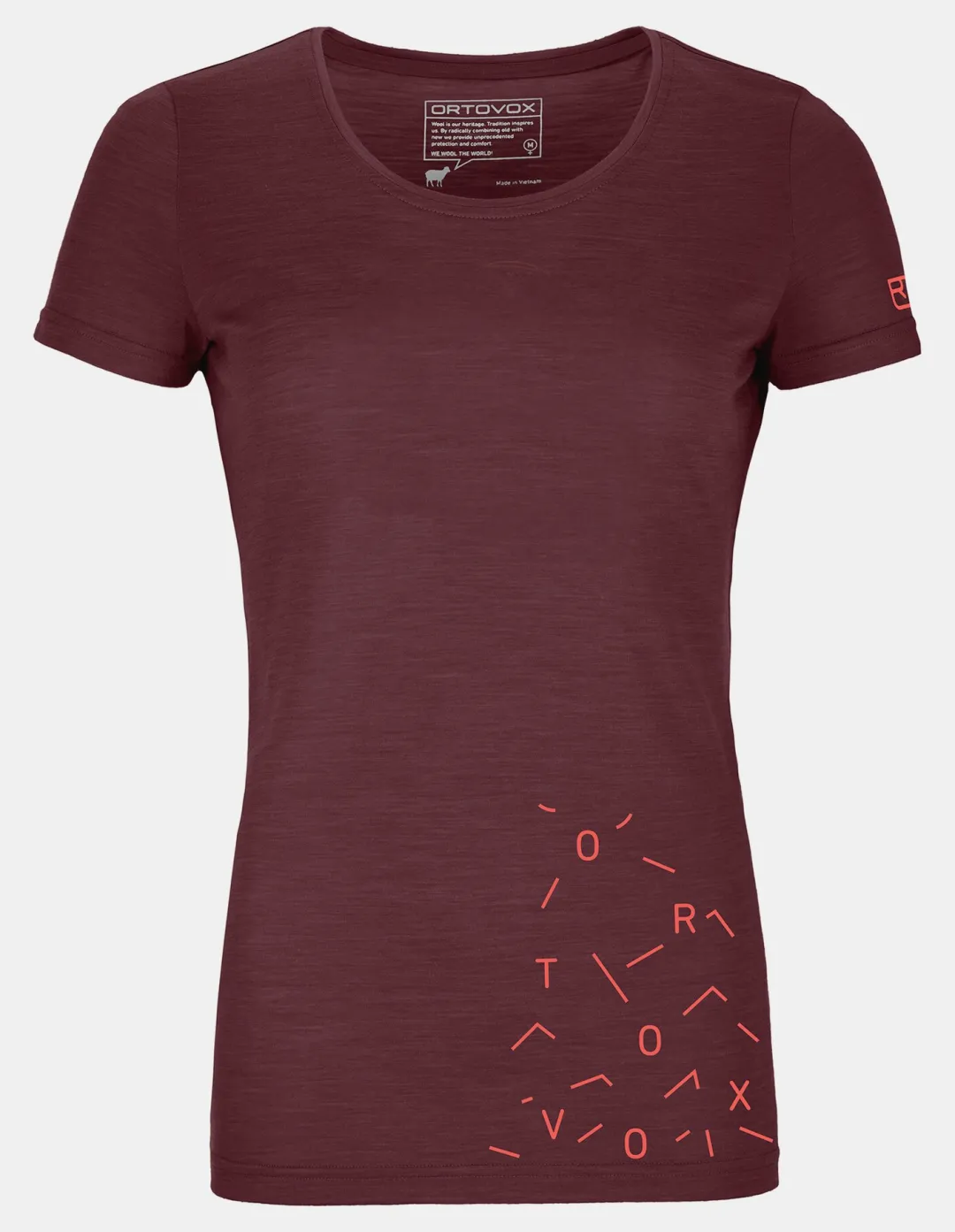 ORTOVOX T-Shirts & Longsleeves^150 COOL LOST TS W winetasting