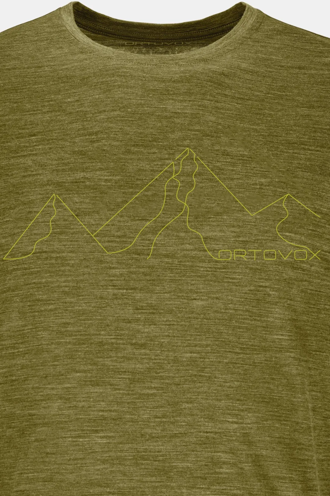 ORTOVOX T-Shirts & Longsleeves^150 COOL MOUNTAIN FACE TS M greenmossblend