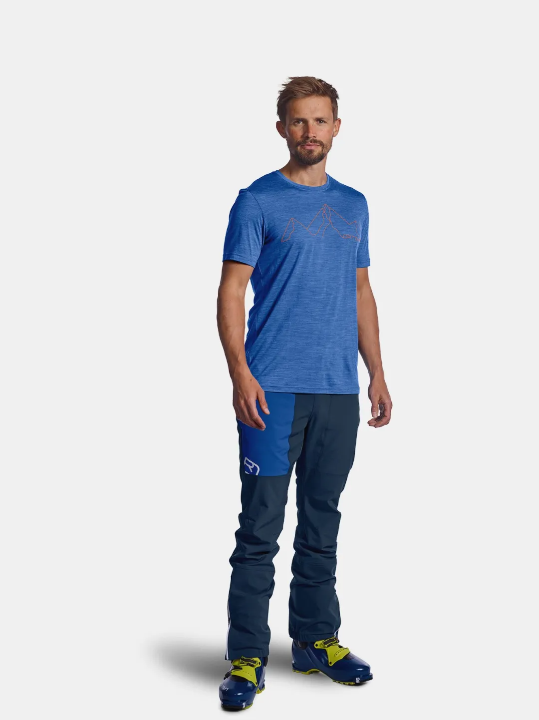 ORTOVOX T-Shirts & Longsleeves^150 COOL MOUNTAIN FACE TS M clayorangeblend