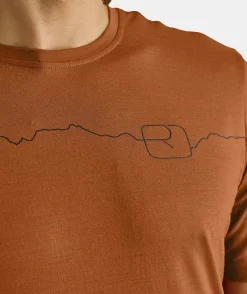 ORTOVOX T-Shirts & Longsleeves^150 COOL MOUNTAIN TS M bristlebrown