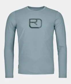 ORTOVOX T-Shirts & Longsleeves^150 COOL MTN SILHOUETTE LS M glaciergrey