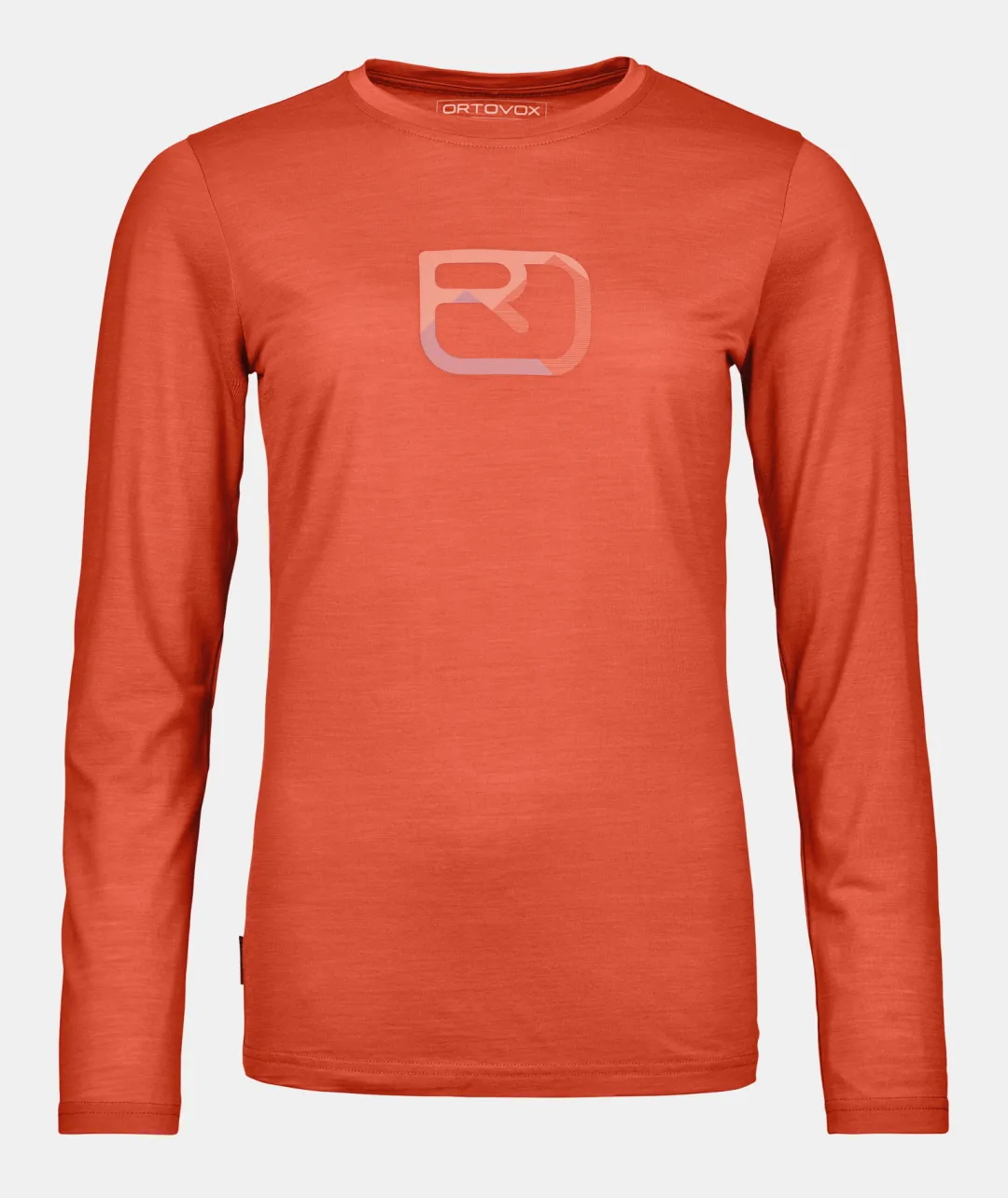 ORTOVOX T-Shirts & Longsleeves^150 COOL MTN SILHOUETTE LS W sunsetorange