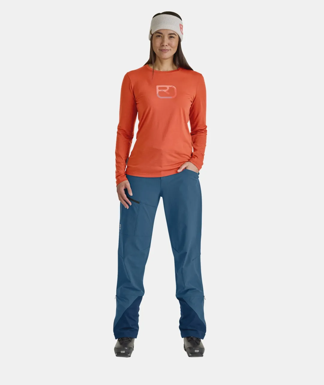 ORTOVOX T-Shirts & Longsleeves^150 COOL MTN SILHOUETTE LS W lushlavender