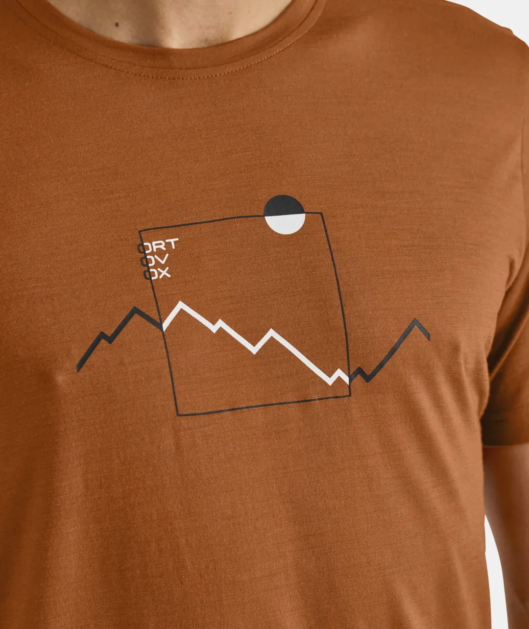 ORTOVOX T-Shirts & Longsleeves^150 COOL PEAK FOCUS TS M bristlebrown