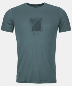 ORTOVOX T-Shirts & Longsleeves^120 COOL TEC MTN CUT TS M darkarcticgrey