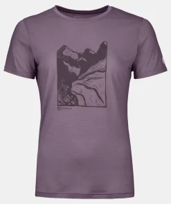 ORTOVOX T-Shirts & Longsleeves^120 COOL TEC MTN CUT TS W wildberry