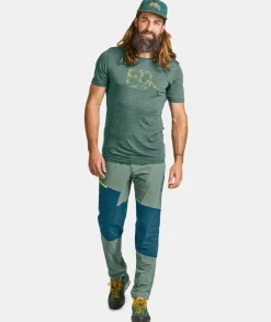 ORTOVOX T-Shirts & Longsleeves^120 COOL TEC MTN LOGO TS M clayorangeblend