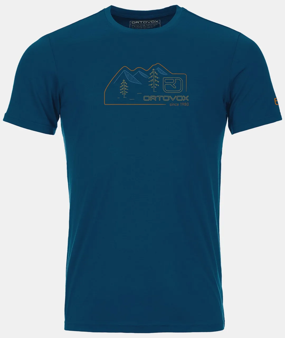 ORTOVOX T-Shirts & Longsleeves^140 COOL VINTAGE BADGE TS M petrolblue