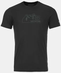 ORTOVOX T-Shirts & Longsleeves^150 COOL VINTAGE BADGE TS M blackraven