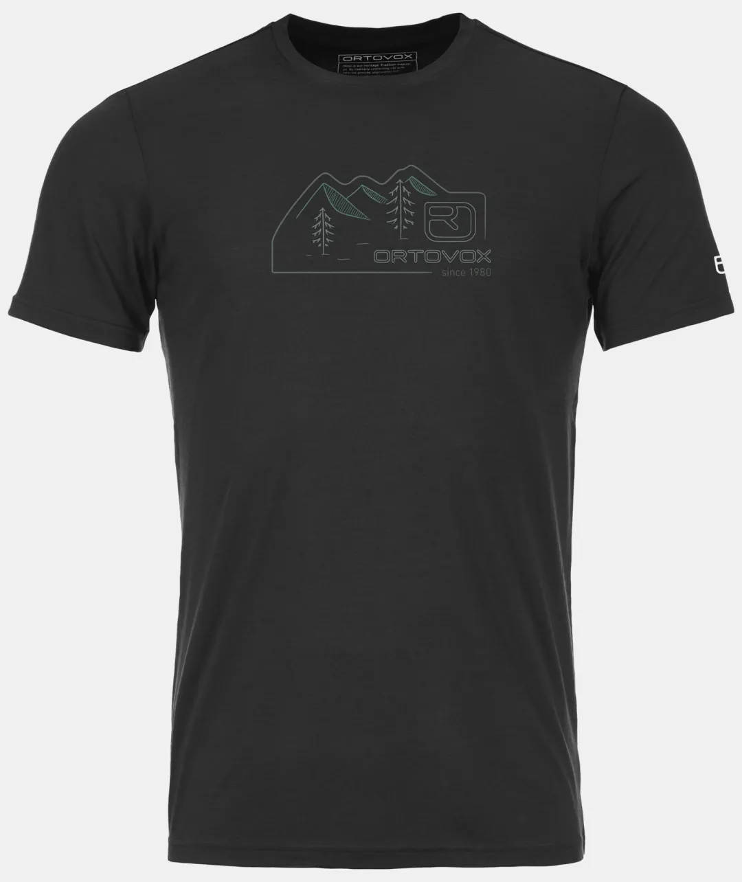 ORTOVOX T-Shirts & Longsleeves^150 COOL VINTAGE BADGE TS M blackraven