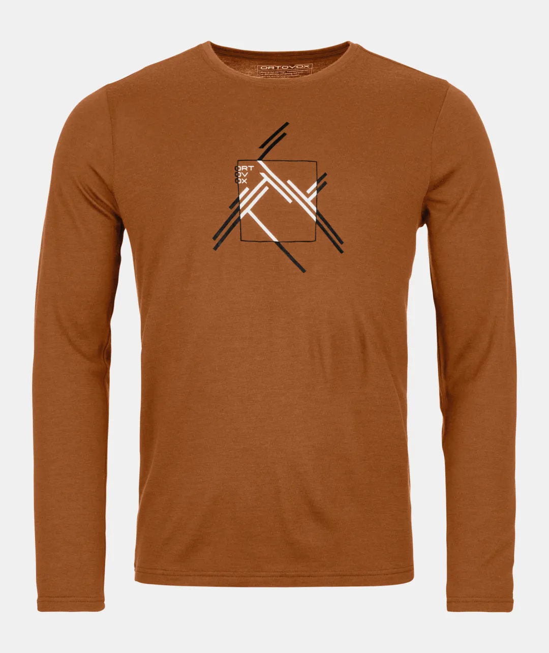 ORTOVOX T-Shirts & Longsleeves^185 MERINO MTN CUTOUT LS M bristlebrown