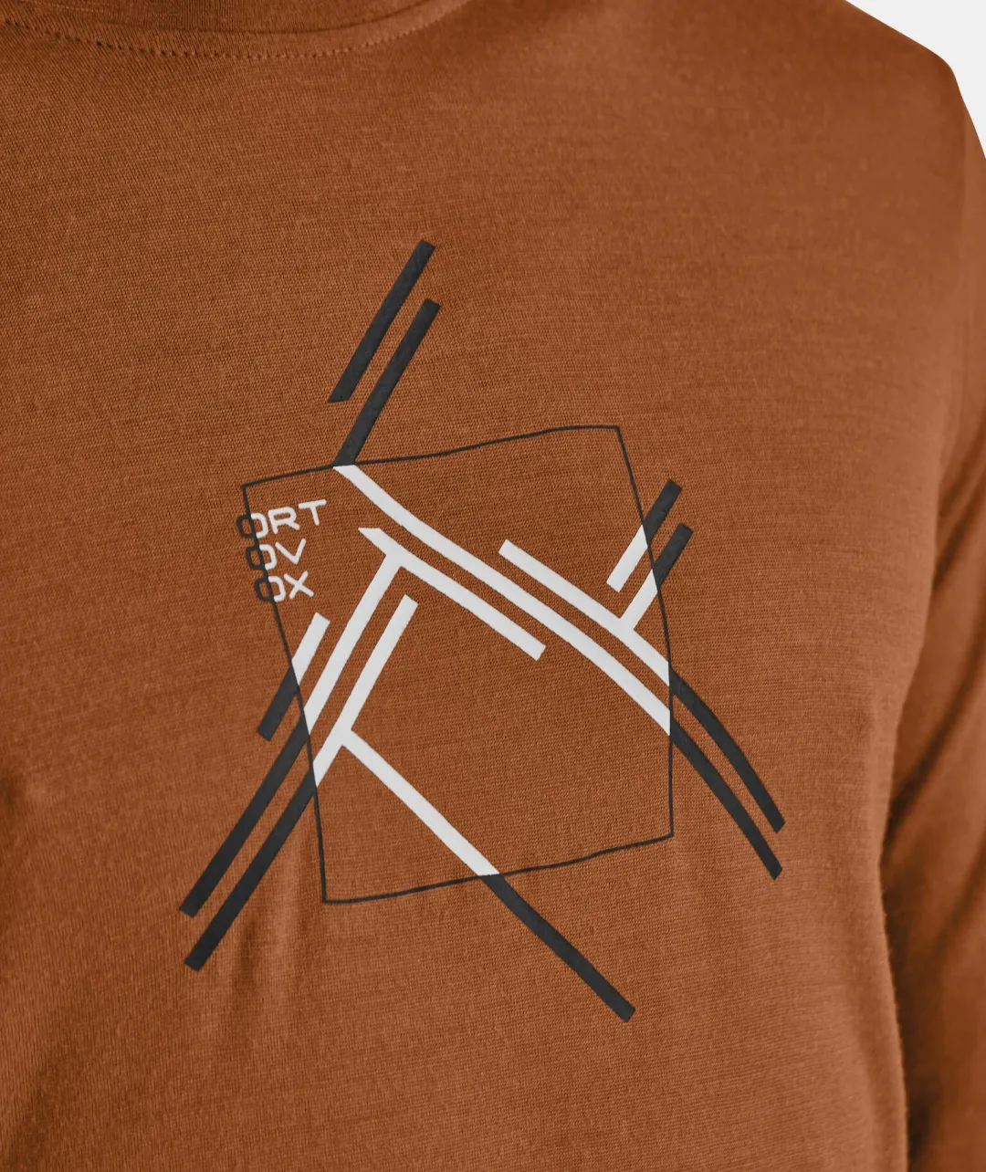 ORTOVOX T-Shirts & Longsleeves^185 MERINO MTN CUTOUT LS M bristlebrown