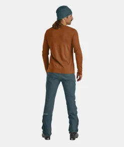 ORTOVOX T-Shirts & Longsleeves^185 MERINO MTN CUTOUT LS M blackraven