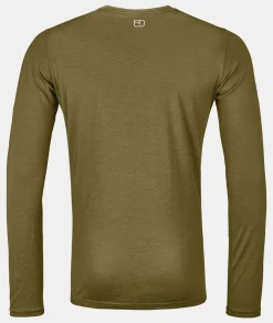 ORTOVOX T-Shirts & Longsleeves^185 MERINO TANGRAM LS M greenmoss