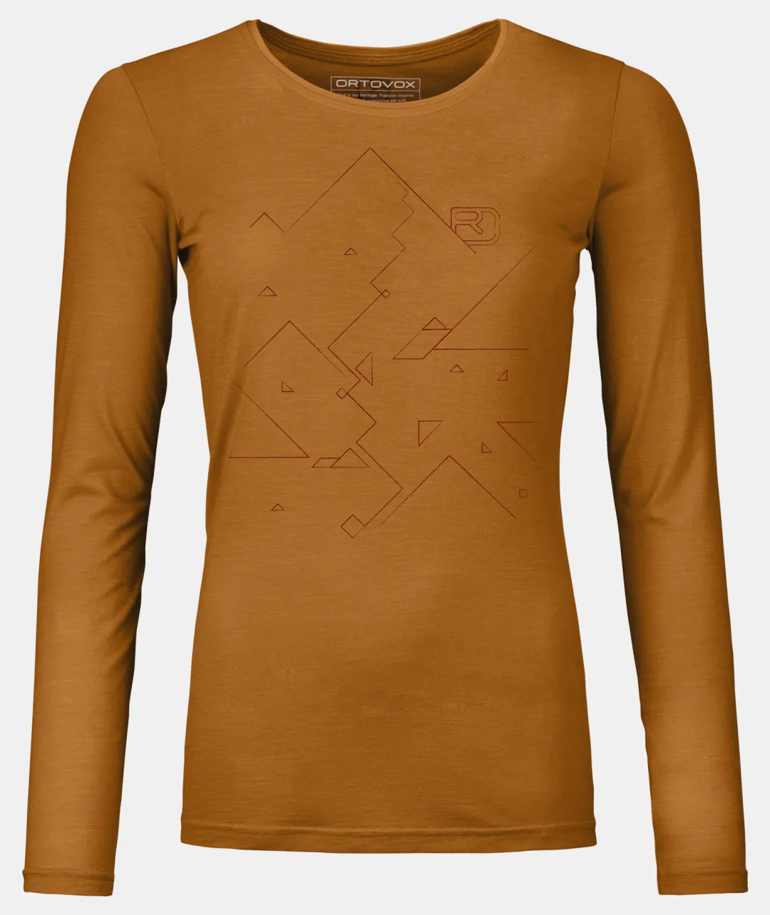ORTOVOX T-Shirts & Longsleeves^185 MERINO TANGRAM LS W slyfox
