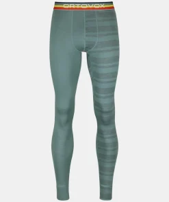 ORTOVOX Baselayer^185 ROCK’N’WOOL LONG PANTS M arcticgrey