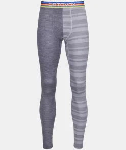 ORTOVOX Baselayer^185 ROCK’N’WOOL LONG PANTS M greyblend