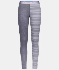 ORTOVOX Baselayer^185 ROCK’N’WOOL LONG PANTS W greyblend