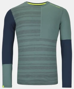 ORTOVOX Baselayer^185 ROCK'N'WOOL LONG SLEEVE M arcticgrey