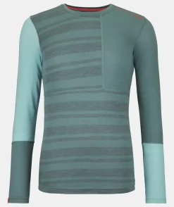 ORTOVOX Baselayer^185 ROCK'N'WOOL LONG SLEEVE W arcticgrey