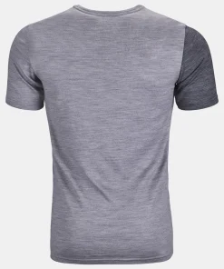 ORTOVOX Baselayer^185 ROCK’N’WOOL SHORT SLEEVE M greyblend
