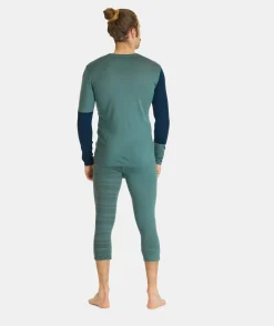 ORTOVOX Baselayer^185 ROCK’N’WOOL SHORT PANTS M greyblend