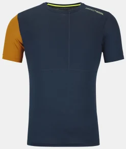 ORTOVOX Baselayer^185 ROCK’N’WOOL SHORT SLEEVE M deepocean