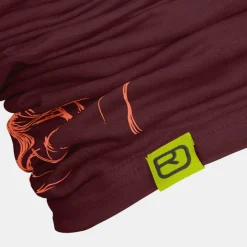 ORTOVOX Headwear & Neckwarmer^120 TEC LOGO NECKWARMER winetasting