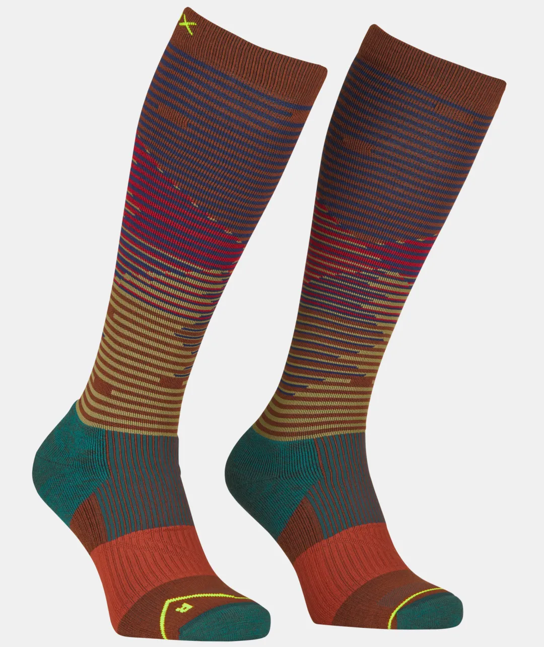 ORTOVOX Socken^ALL MOUNTAIN LONG SOCKS M clayorange