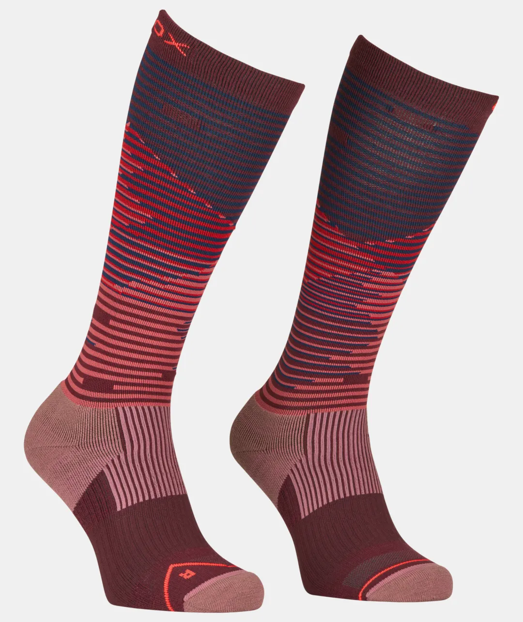 ORTOVOX Socken^ALL MOUNTAIN LONG SOCKS W winetasting