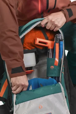 ORTOVOX Avabag Litric Zip-Ons|Elektronische Lawinenrucksäcke^AVABAG LITRIC FREERIDE 16S ZIP pacificgreen