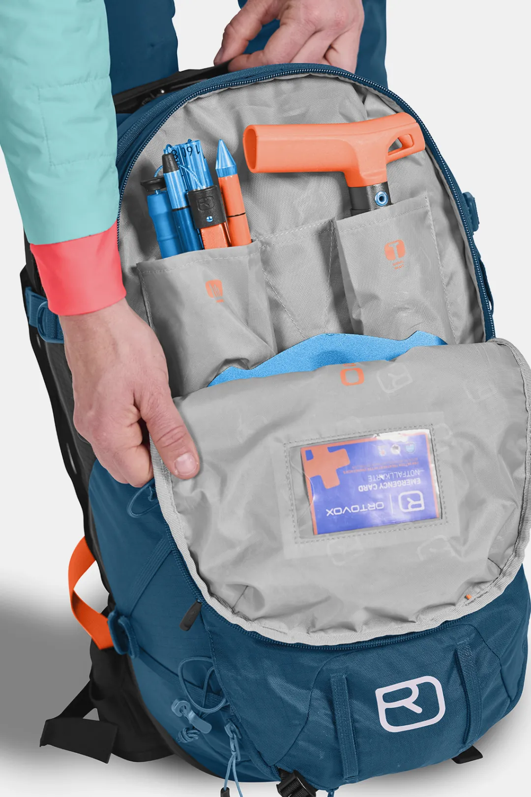 ORTOVOX Avabag Litric Zip-Ons^AVABAG LITRIC TOUR 28S ZIP petrolblue