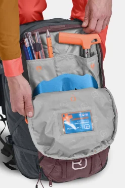 ORTOVOX Avabag Litric Zip-Ons^AVABAG LITRIC TOUR 36S ZIP blacksteel