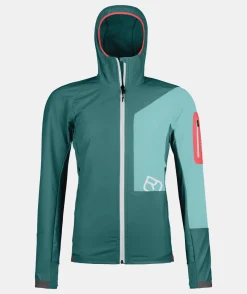ORTOVOX Jacken & Westen^BERRINO HOODED JACKET W pacificgreen