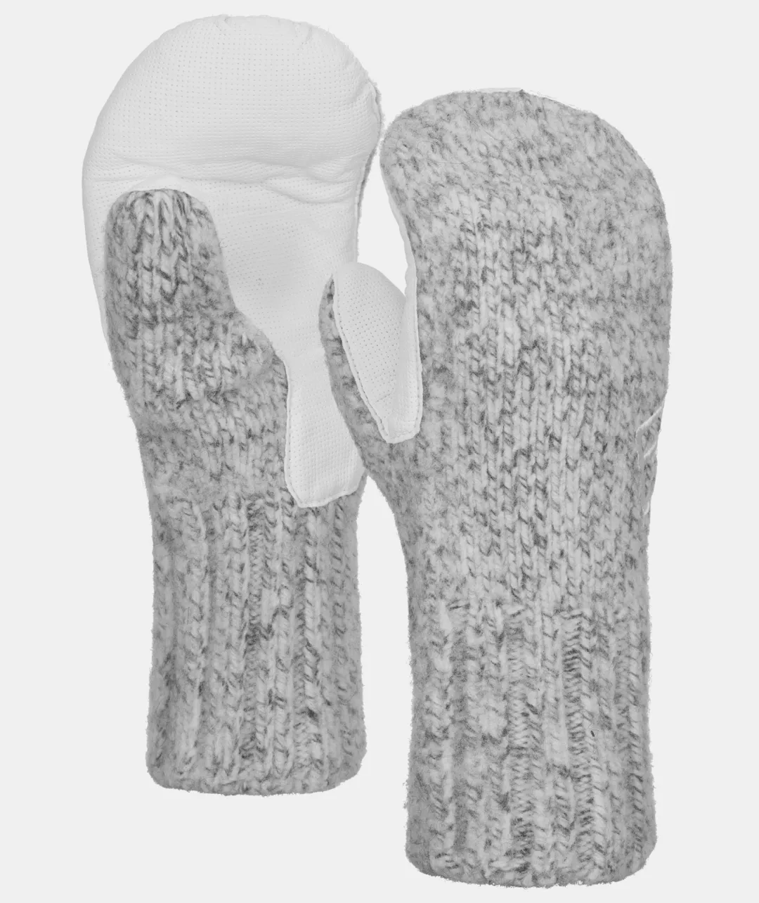 ORTOVOX Handschuhe^CLASSIC WOOL MITTEN LEATHER greyblend
