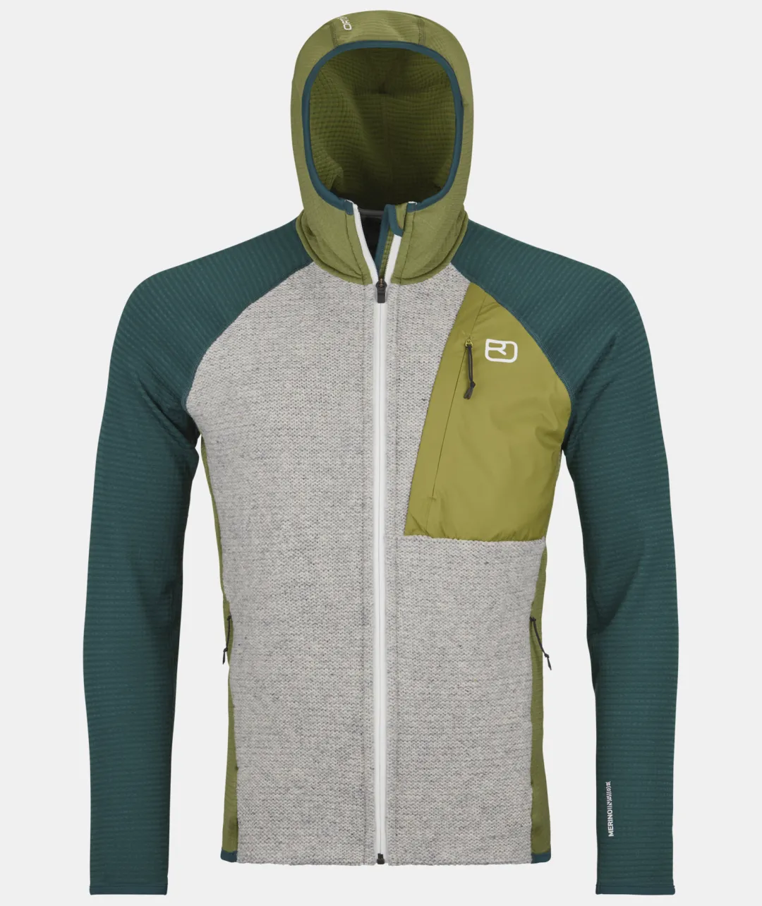 ORTOVOX Hoodies & Fleece-Jacken^FLEECE GP CLASSIC KNIT HOODY M wildherbs