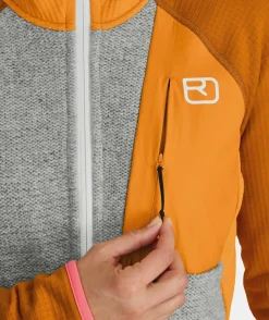 ORTOVOX Hoodies & Fleece-Jacken^FLEECE GP CLASSIC KNIT HOODY W arcticgrey