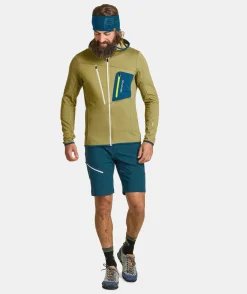 ORTOVOX Hoodies & Fleece-Jacken^FLEECE GRID HOODY M slyfox
